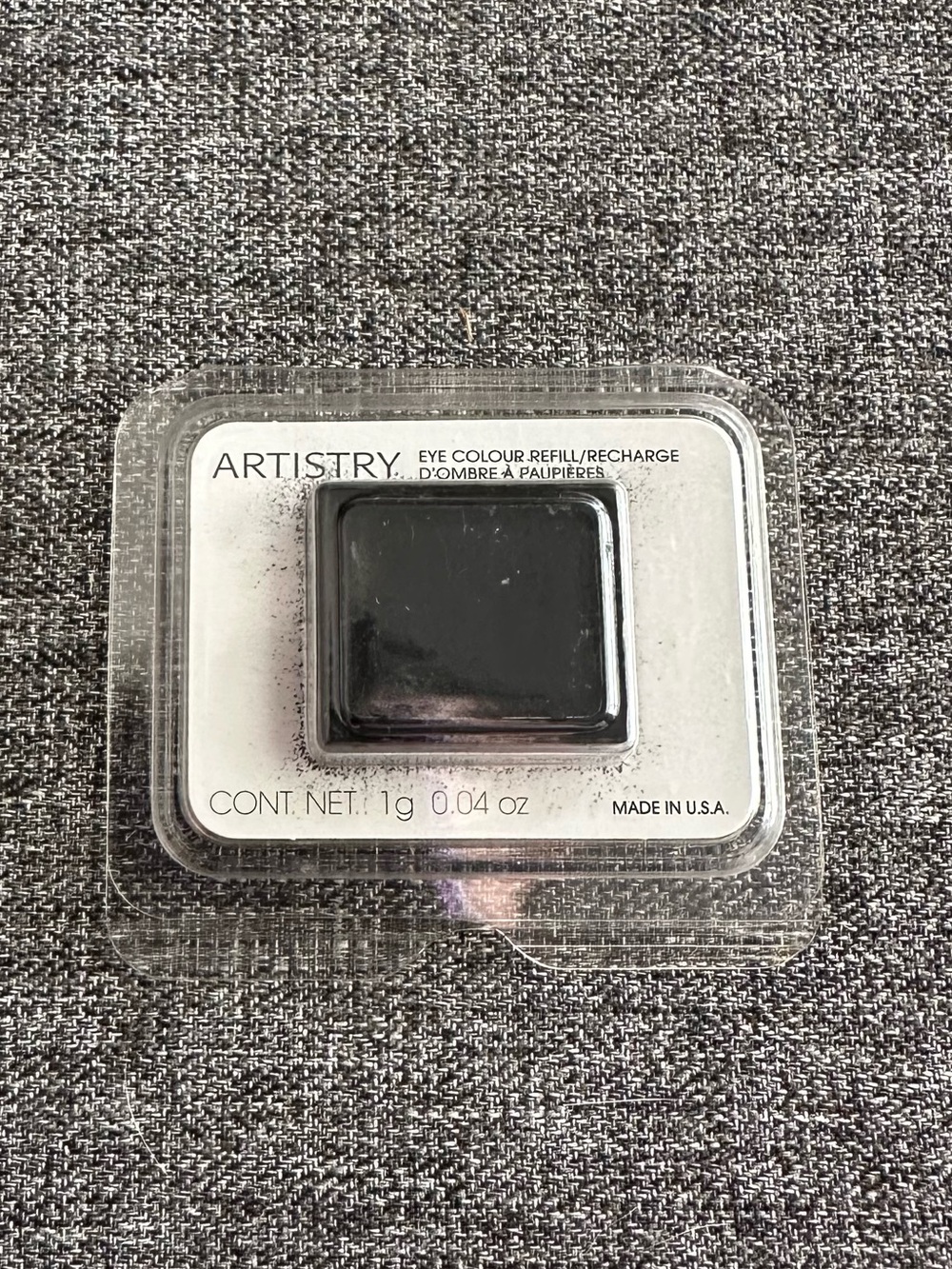 NEW Amway Artistry Eye Colour Refill Eyeshadow 1g 0.04oz Jet 5SSW Black NOS VTG
